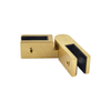 Conector ajustable de vidrio a vidrio